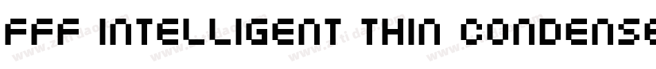 FFF Intelligent Thin Condensed字体转换
